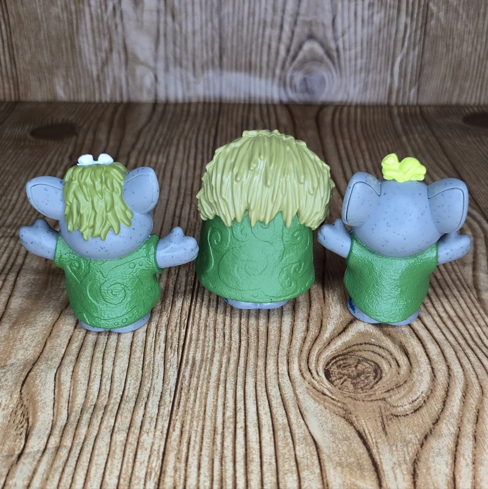 2022 Little People‎ Rock Trolls Set Of 3